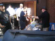 Ren beim grillen in Hittfeld