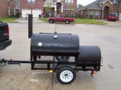 2-Kammer-Smoker als Einachser