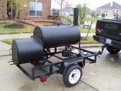 2-Kammer-Smoker als Einachser