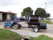 2-Kammer-Smoker als Einachser