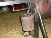 Eimer zum Auffangen von Flssigkeiten