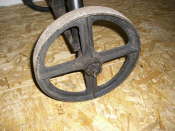 Gussrad mit Schmiernippel